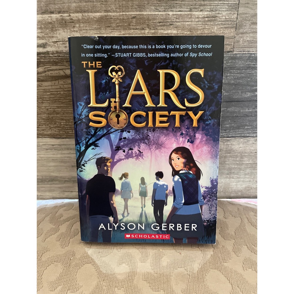 The Liars Society Alyson Gerber Scholastic Paperback Mystery Middle Grade Book